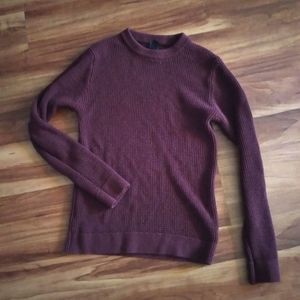 H&M maroon knitted sweater size s